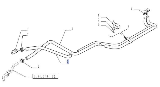 87621480 - Шланг
